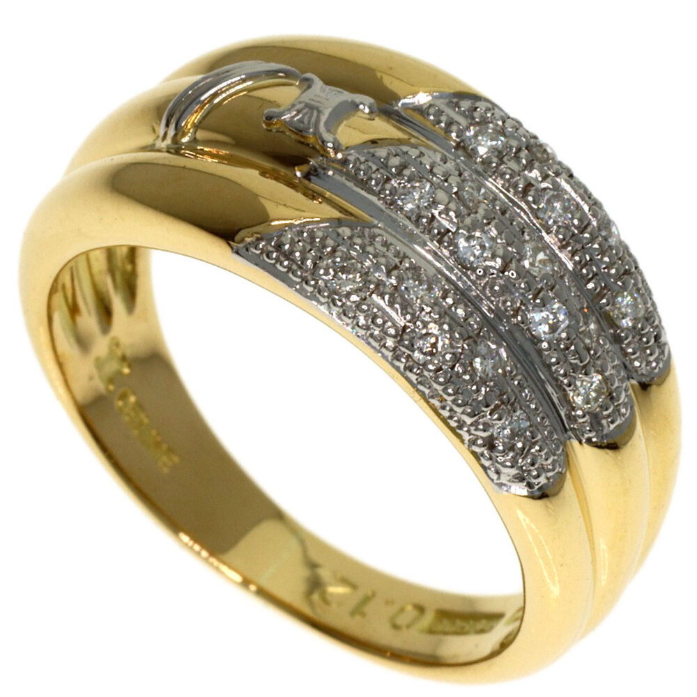 CELINE 18k Gold Diamond Ring
